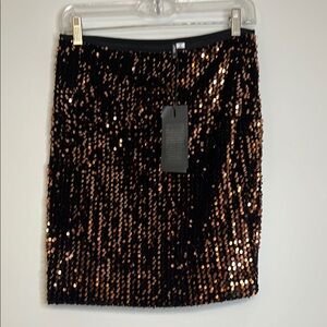 NWT Sequin Mini Skirt